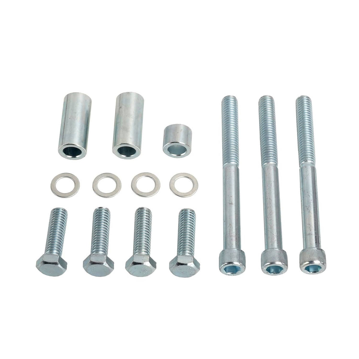Bethesda Industrial New Chrome Power Steering Pump w/ Bracket & Pulley Kit For SBC Chevy 350 305