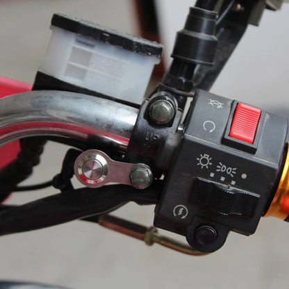Bethesda Industrial ATV Motorcycle Switch Light LED ON OFF Latching Button Stainless steel bracket