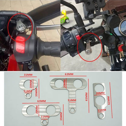 Bethesda Industrial ATV Motorcycle Switch Light LED ON OFF Latching Button Stainless steel bracket