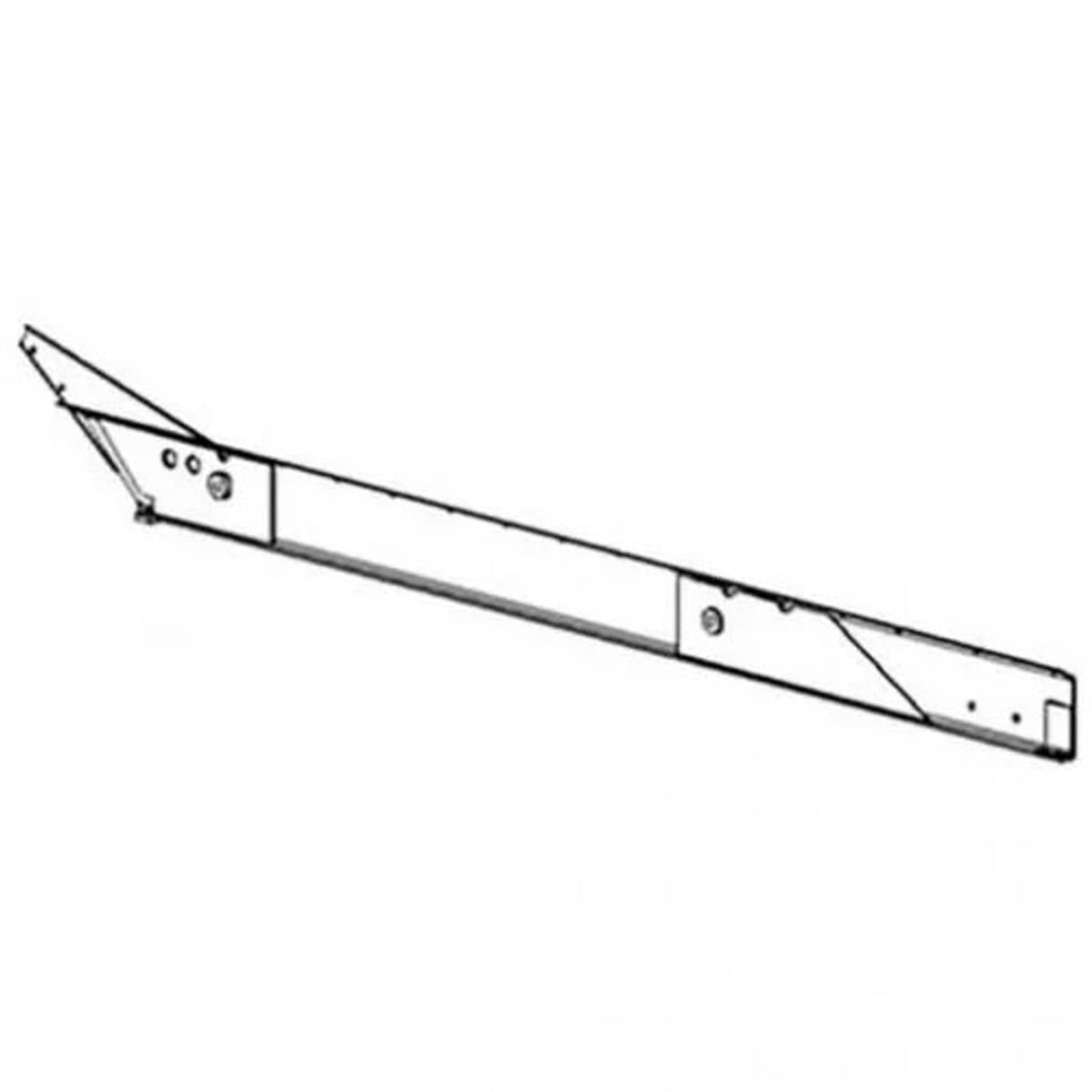 Bethesda Industrial Chaffer Rail - Right Hand fits Case IH 1640 2144 2166 2344 2366 1660 1979207C1