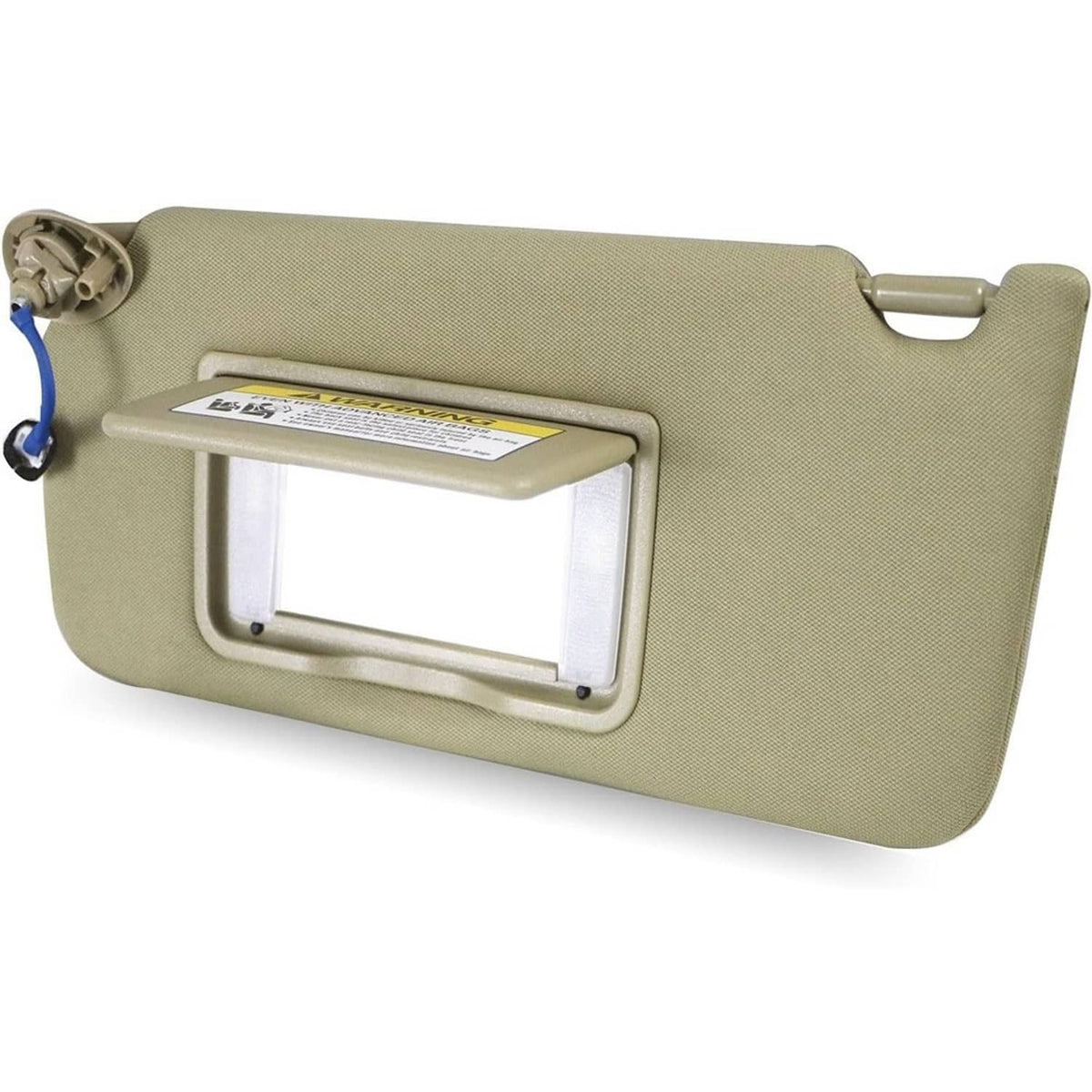 Bethesda Industrial Left Driver Side Sun Visor w/ Light & Mirror For 2008-2017 Honda Accord Beige