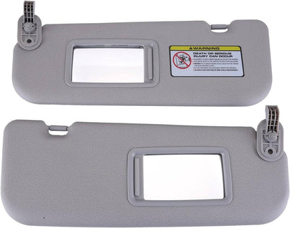 Bethesda Industrial Pair Driver & Passenger Side Sun Visor w/mirror For Hyundai Veloster 2012-2015