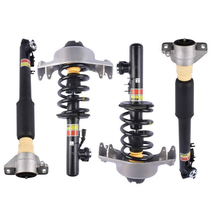 Bethesda Industrial 4Pcs Front Rear Shock Struts Assys Electronic For Audi Q5 SQ5 2009-17 8R0513025