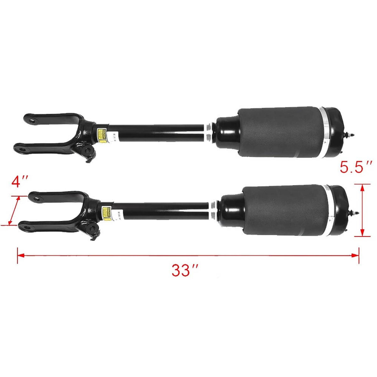 Bethesda Industrial 2Pcs Front Air Suspension Strut for Mercedes-Benz X164 GL450 GL550 W164 ML320