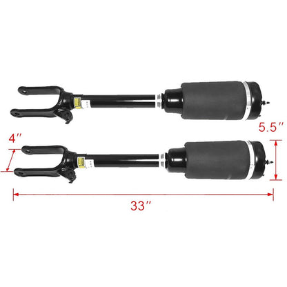 Bethesda Industrial 2Pcs Front Air Suspension Strut for Mercedes-Benz X164 GL450 GL550 W164 ML320