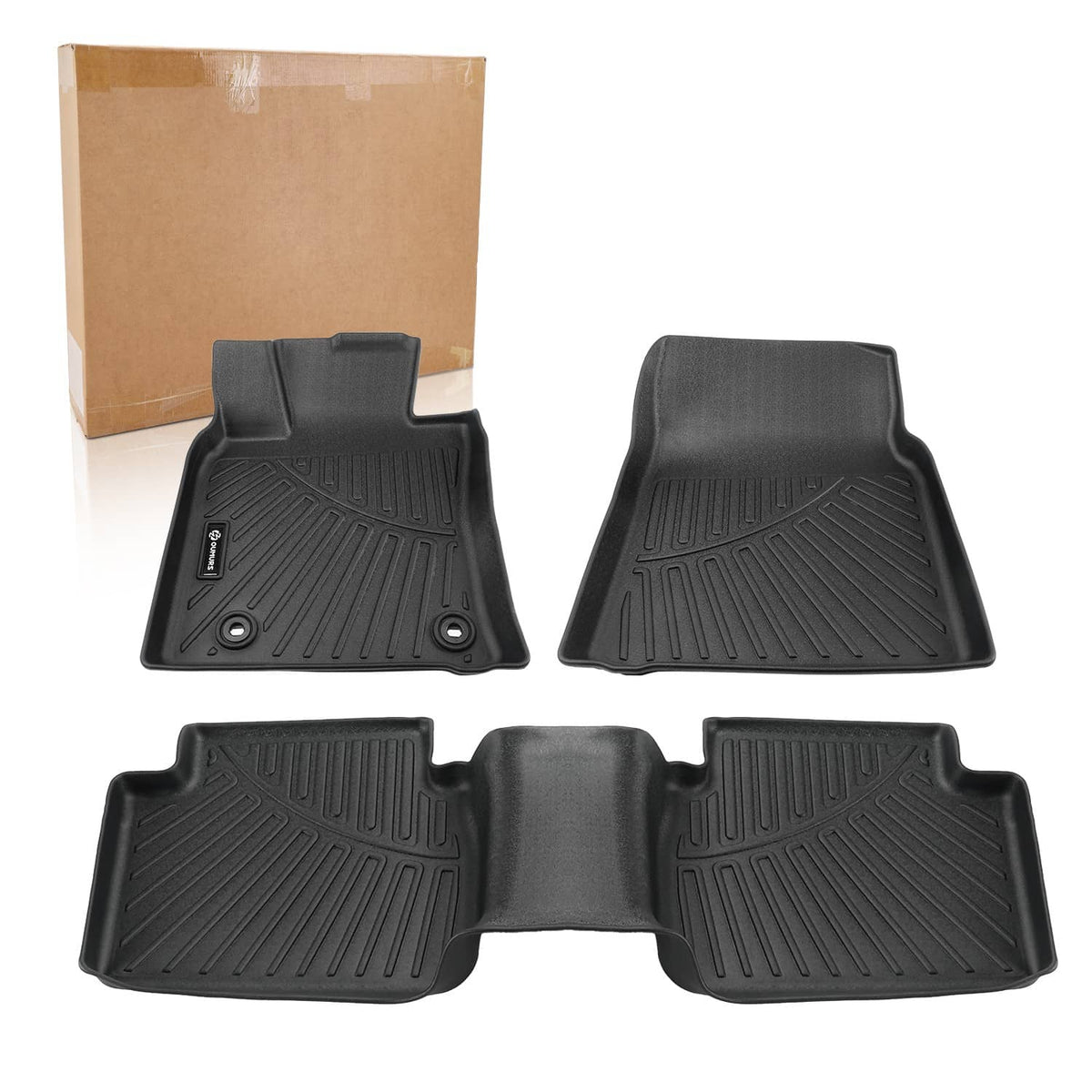Bethesda Industrial TPE Floor Mats Liner For 2018 2019 2020 2021 2022 203 2024 2024 Toyota Camry FWD