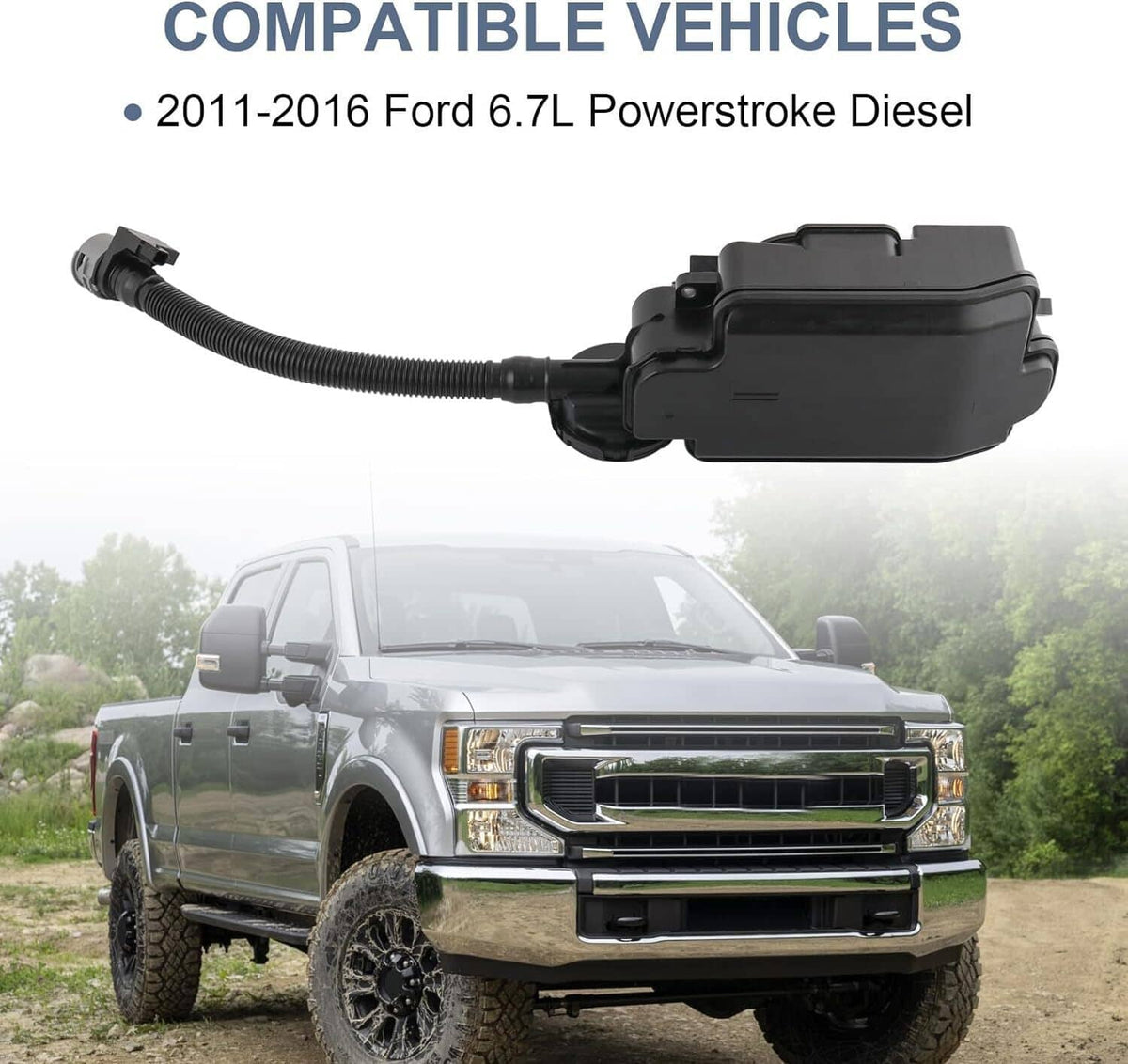 Bethesda Industrial Oil Separator Assembly for 11-16 Ford F250 F350 Super Duty 6.7L DC3Z-6A785-C