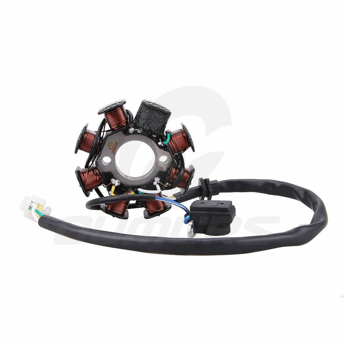 Bethesda Industrial For GY6 125cc 150cc Chinese 150 Scooter ATV Magneto Stator 8 Pole Coil 5 Wire