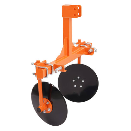 Bethesda Industrial 48" Adjustable Disc Bedder Disc Harrow For Cat 1 Tractors Steel 3 Point