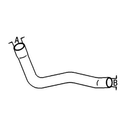 Bethesda Industrial Upper Radiator Hose fits John Deere 7600 R95018