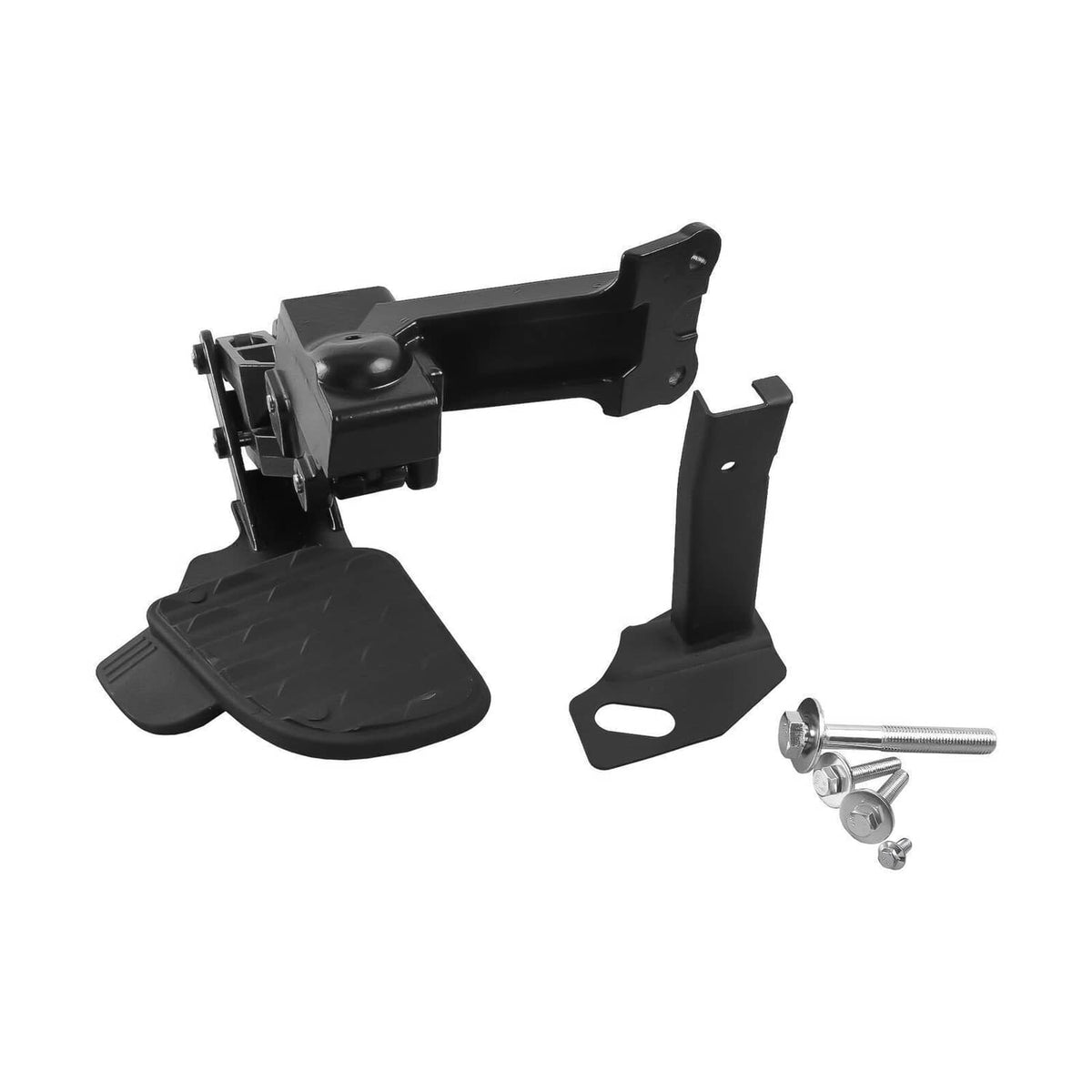 Bethesda Industrial Rear Bumper Retractable Side Bed Step For 2019-2024 Ram 2500 3500 82215842AH