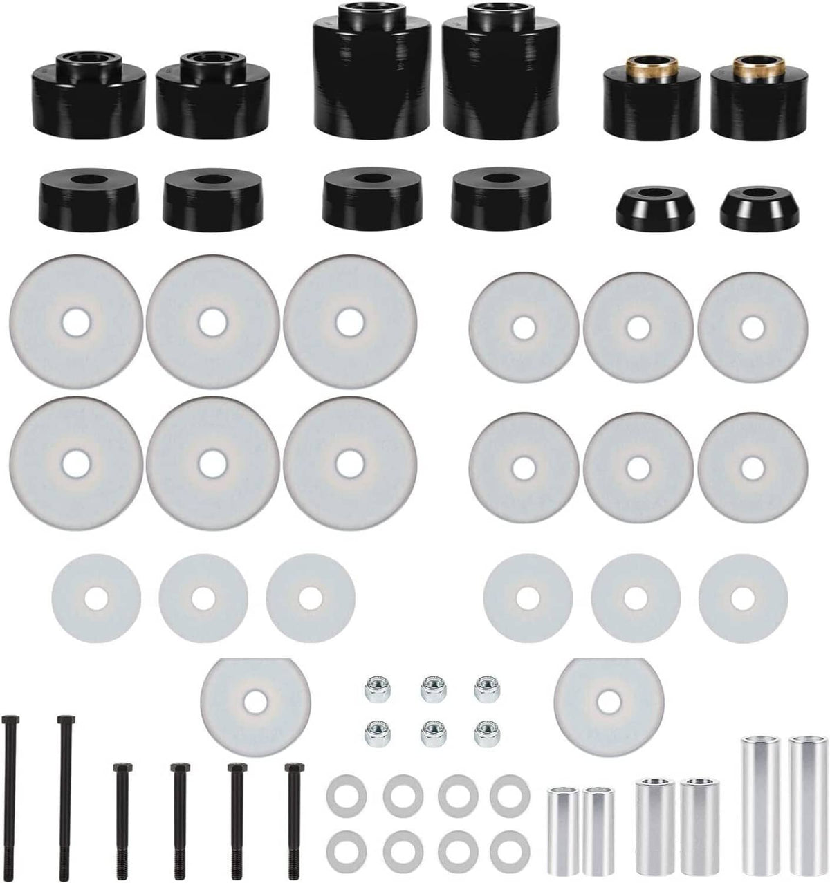 Bethesda Industrial 4.4123R Set Body Cab Mount Bushing Kit For 1980-1998 Ford F150 F250 F350 2WD 4WD