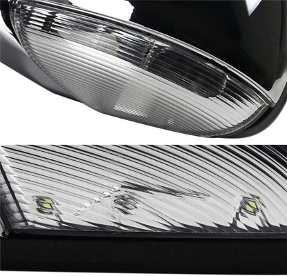 Bethesda Industrial Pair For 2013-2019 Ram 1500 Side Mirror Chrome Power Fold Heated Temper Sensor