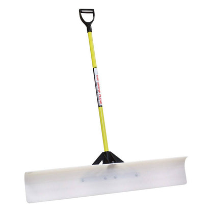 Bethesda Industrial 2PK The Snow Plow 48" Snow Shovel 50548 Poly Blade D-Handle Snow Pusher SnowPlow