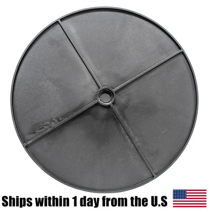 Bethesda Industrial Poly Spinner 10" with PIN for Snowex Western D6750 D6121 75618
