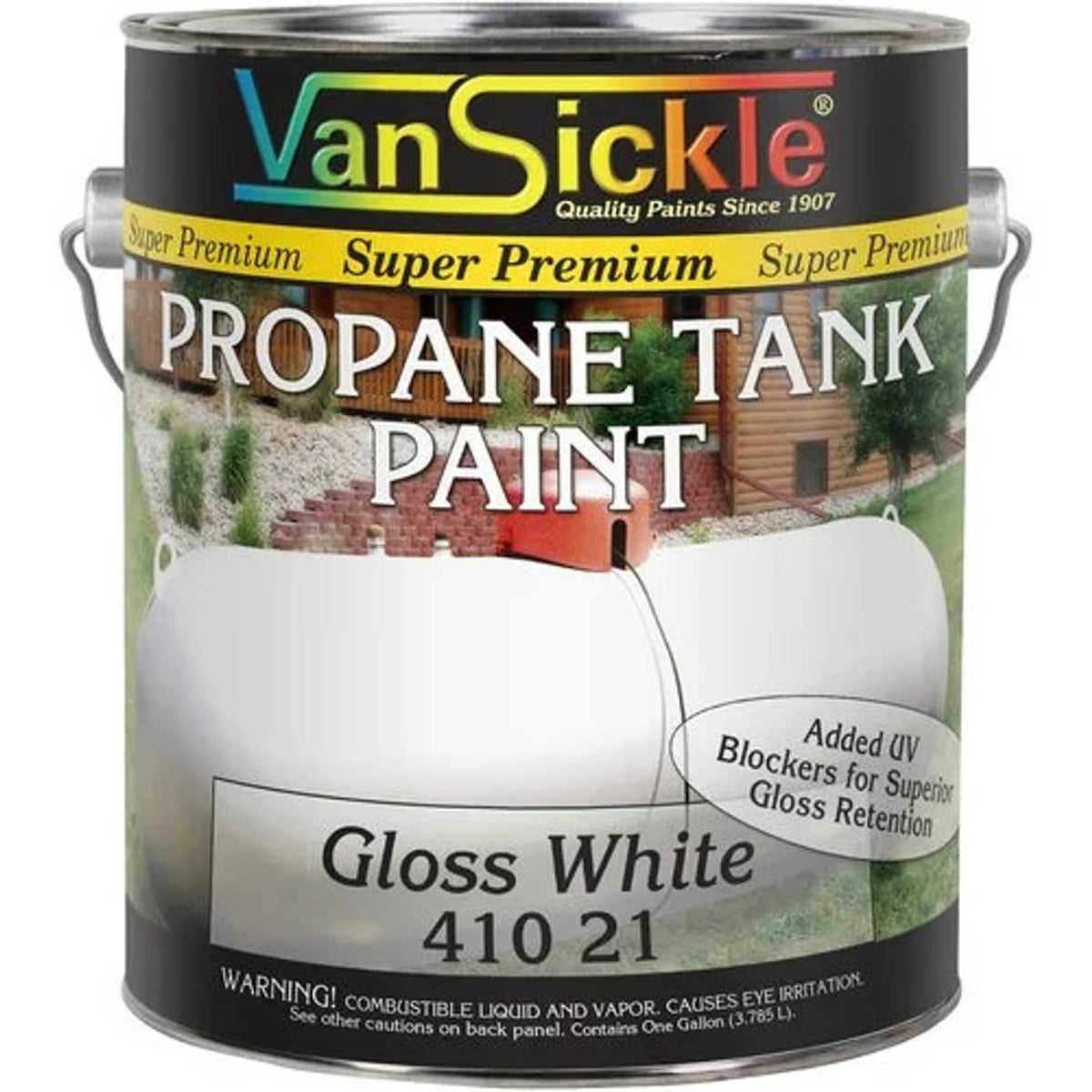 Bethesda Industrial Propane Tank Paint - Gloss White Gallon