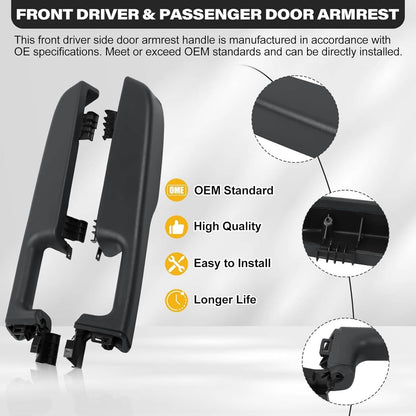Bethesda Industrial Front Door Armrest Handle Left & Right For 99-06 GMC Yukon Chevy Suburban/Tahoe