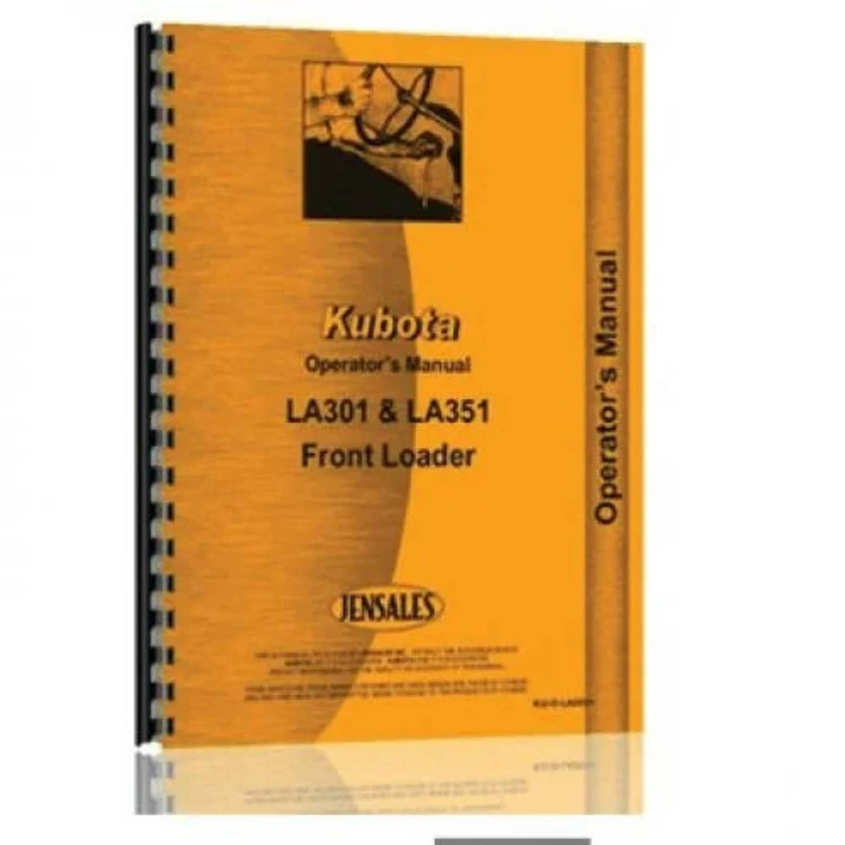 Bethesda Industrial Operator's Manual fits Kubota B1700 B2100 B2400 B2400 LA301 LA351