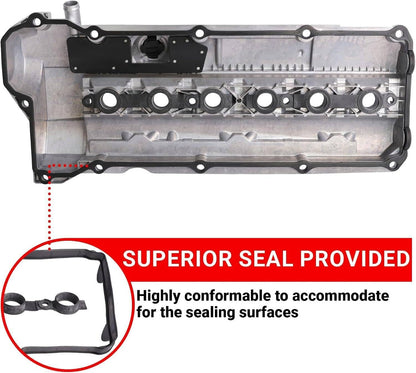Bethesda Industrial Aluminum Valve Cover for 1996-00 BMW E36 E39 323is 328is 528i M3 Z3 11121703341