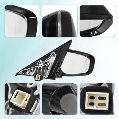 Bethesda Industrial Fits BMW 320i 330i 330e 2019-2023 Passenger Right Mirror With Blind Spot Black