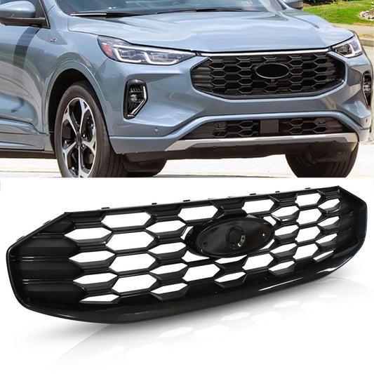 Bethesda Industrial For 2023-2025 Ford Escape ST-Line Front Black Grille W/O Radar Holes PJ6Z8200E