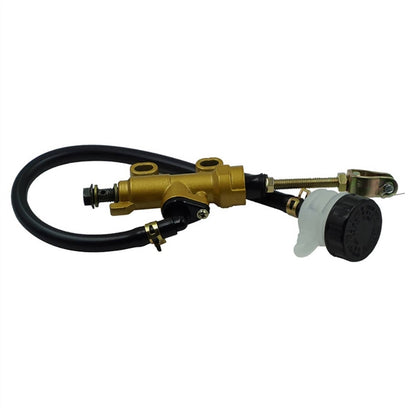 Bethesda Industrial Silver Rear Brake Master Cylinder Pump Reservoir for ATV Motorcycle Dirt Bike
