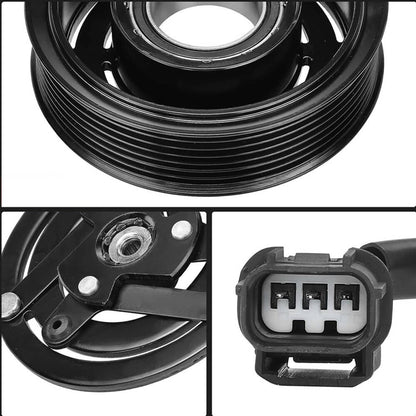Bethesda Industrial AC Compressor Clutch 12V Kit w/7-Groove for Honda Civic 2016 2017-2021 L4 2.0L