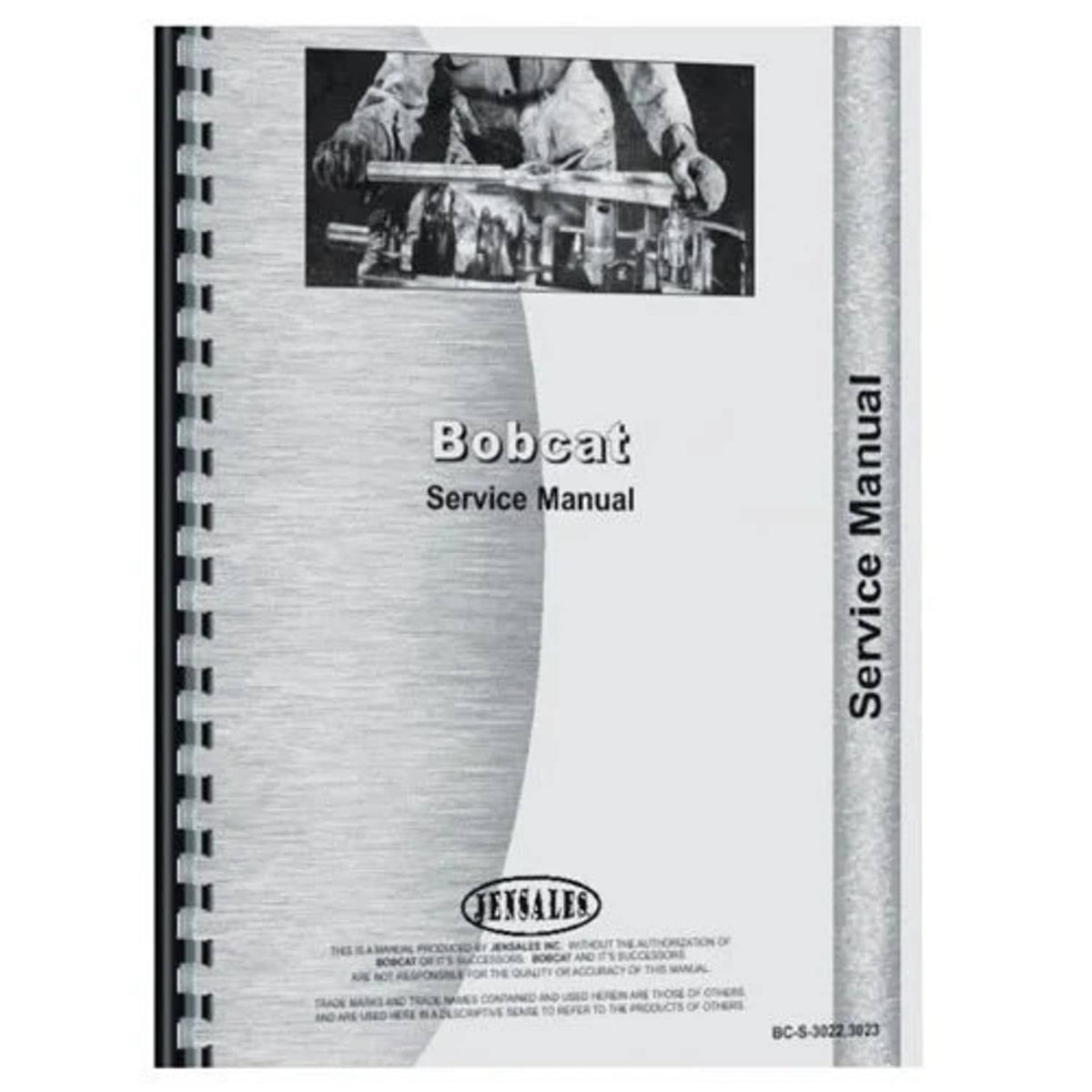 Bethesda Industrial Service Manual fits Bobcat 825