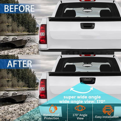 Bethesda Industrial Backup Camera & Rear Latch Tailgate Handle For 2009-17 Dodge Ram 1500 2500 3500
