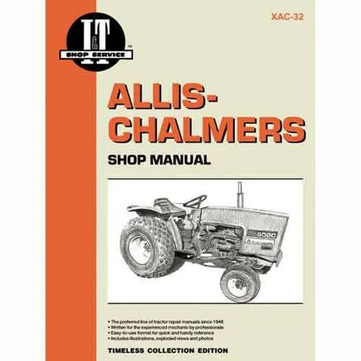 Bethesda Industrial I&T Shop Manual Collection fits Allis Chalmers 5020 5030