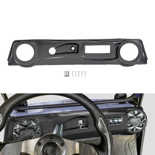Bethesda Industrial Golf Cart Carbon Fiber Style Dash Dashboard Cover For Club Car DS 1982 and Up