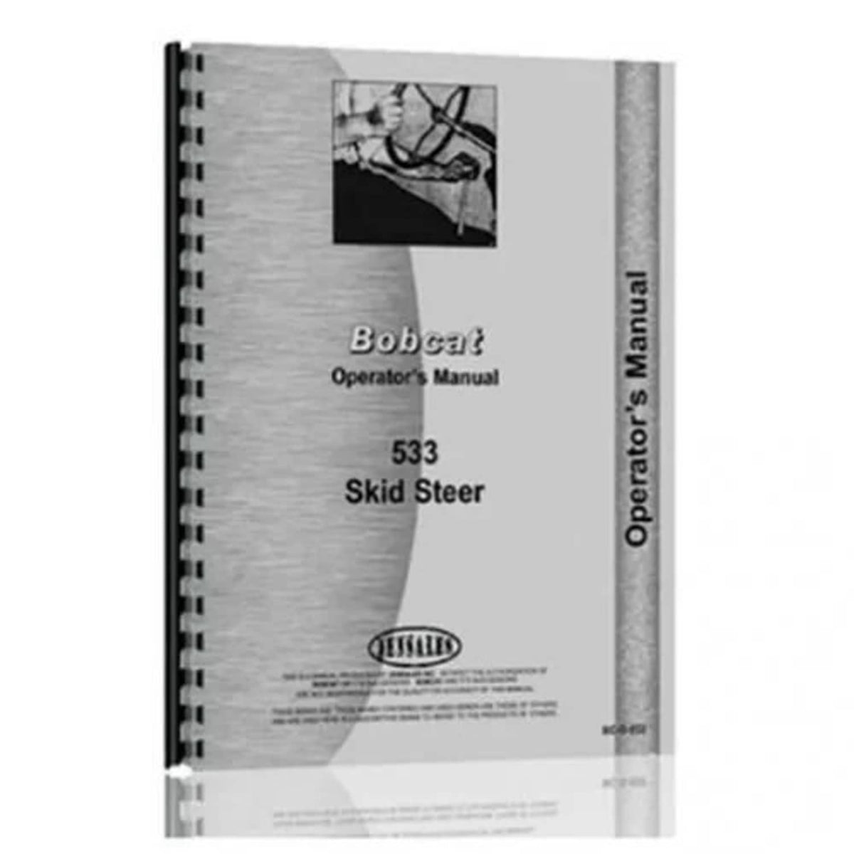 Bethesda Industrial Operator's Manual fits Bobcat 533