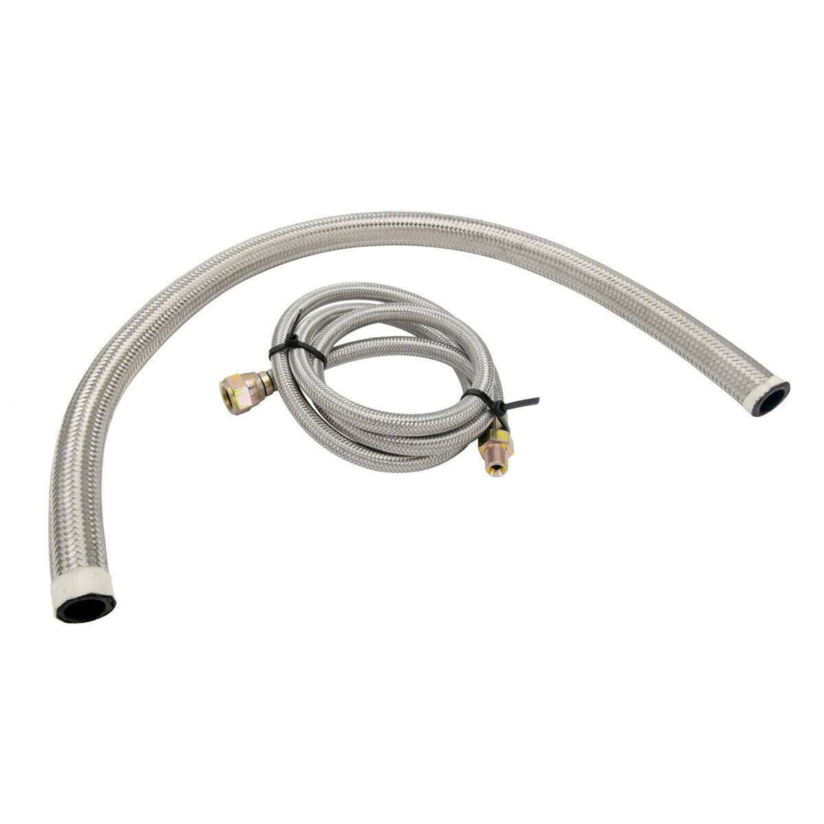 Bethesda Industrial Universal Turbo Oil Line Feed Kit w/ Return Drain Flange T3 T4 T04E Oil Pan Plug