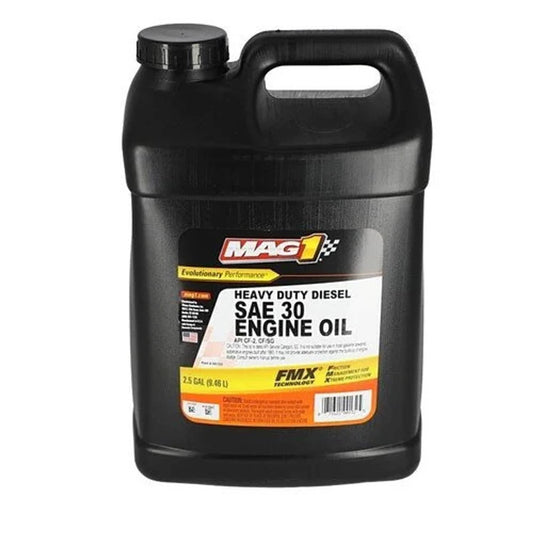 Bethesda Industrial MAG 1 All Fleet SAE 30 Diesel Motor Oil 2.5 Gallons