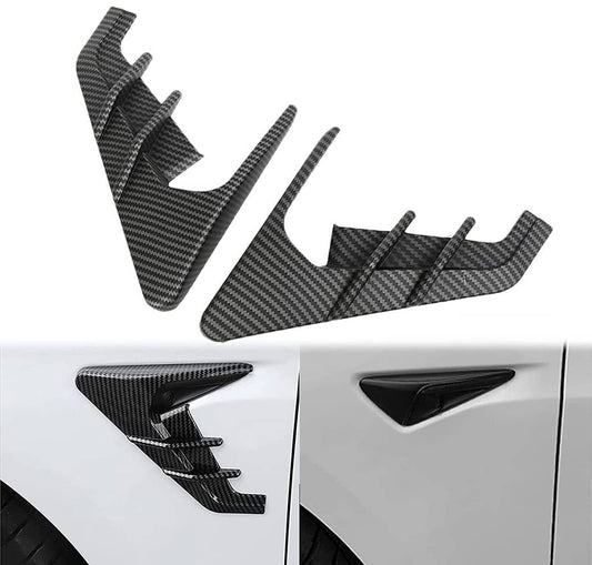 Bethesda Industrial For 2021-2023 Tesla Model 3/Y Matte Carbon Fiber Side Fender Camera Flank Cover