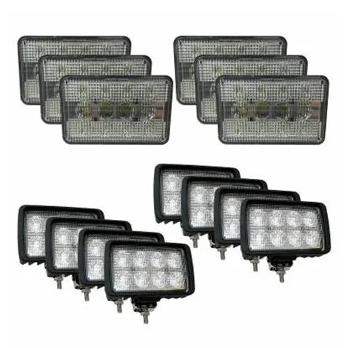 Bethesda Industrial Complete LED Conversion Light Kit fits Case IH 2166 2188 2344 2366 2388 353656A1