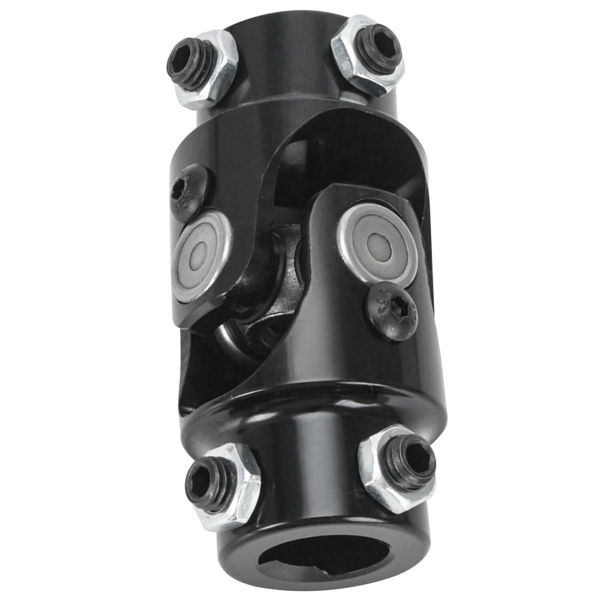 Bethesda Industrial Black Steering Box U Joint 36" Steel Steering Shaft & 3/4" Support Bearing GM