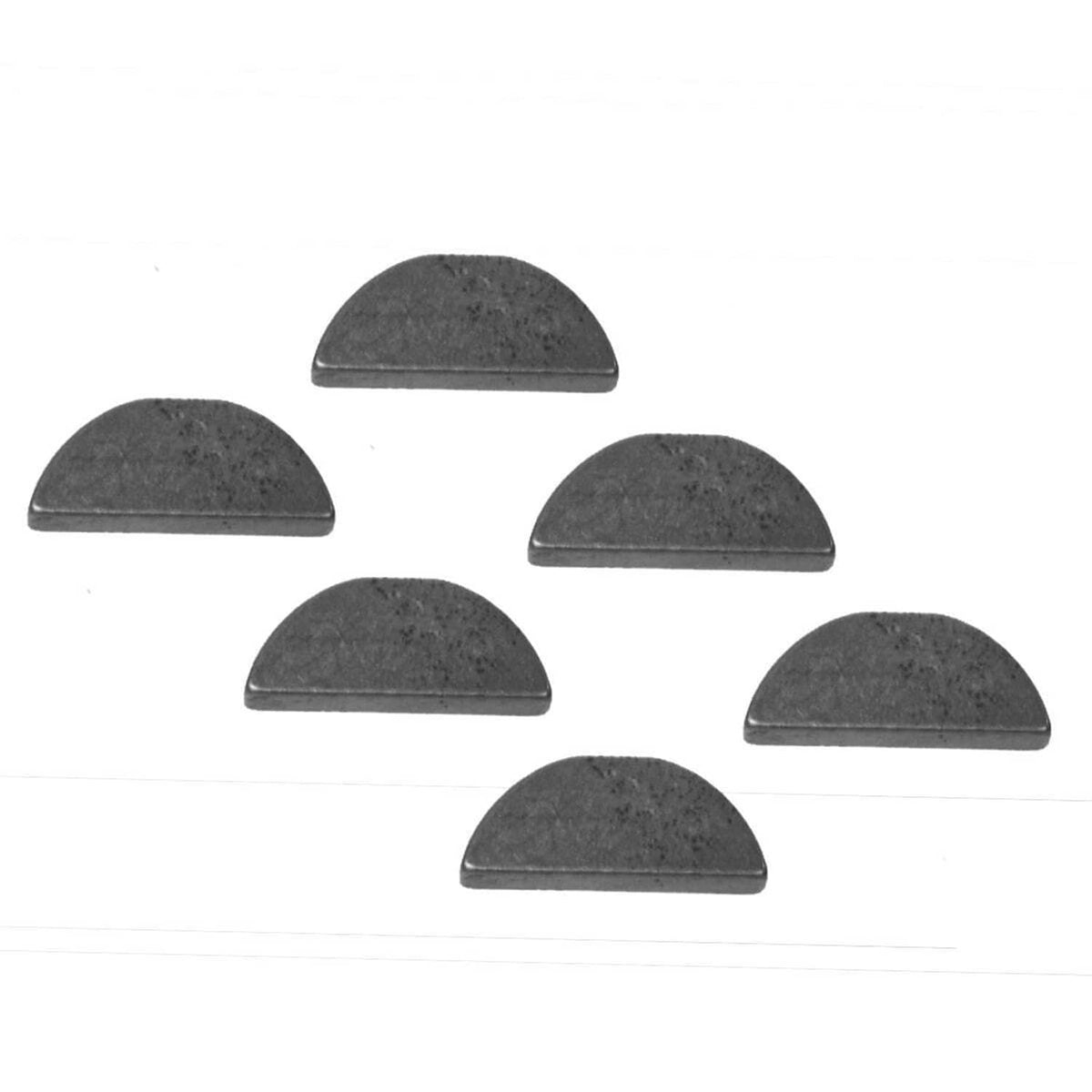 Bethesda Industrial (6) 3/16" x 3/4" Key No. 9 For Woodruff WK 9 44 B1SB44