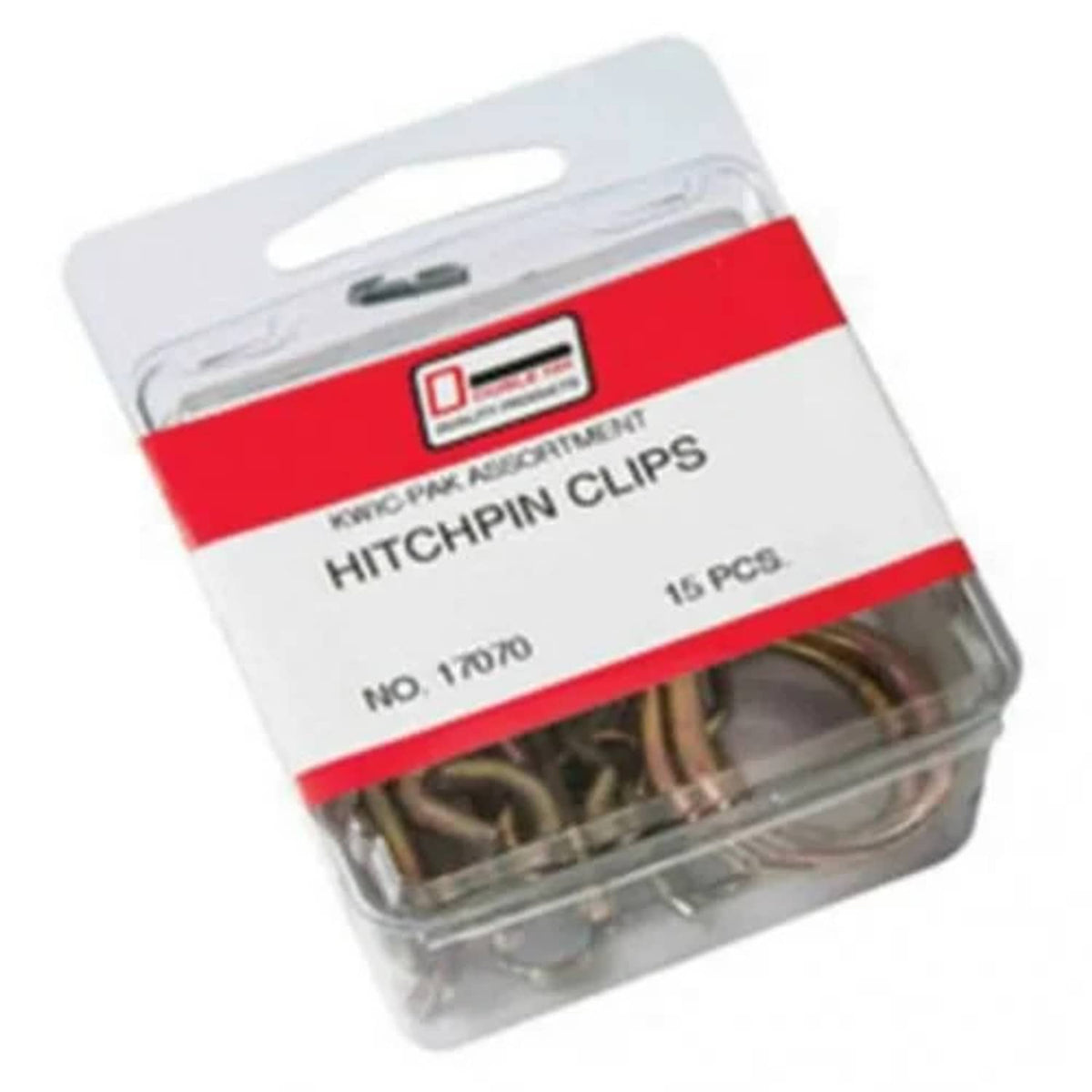 Bethesda Industrial Hitch Pin Clips 103 Piece Assortment 6 Sizes