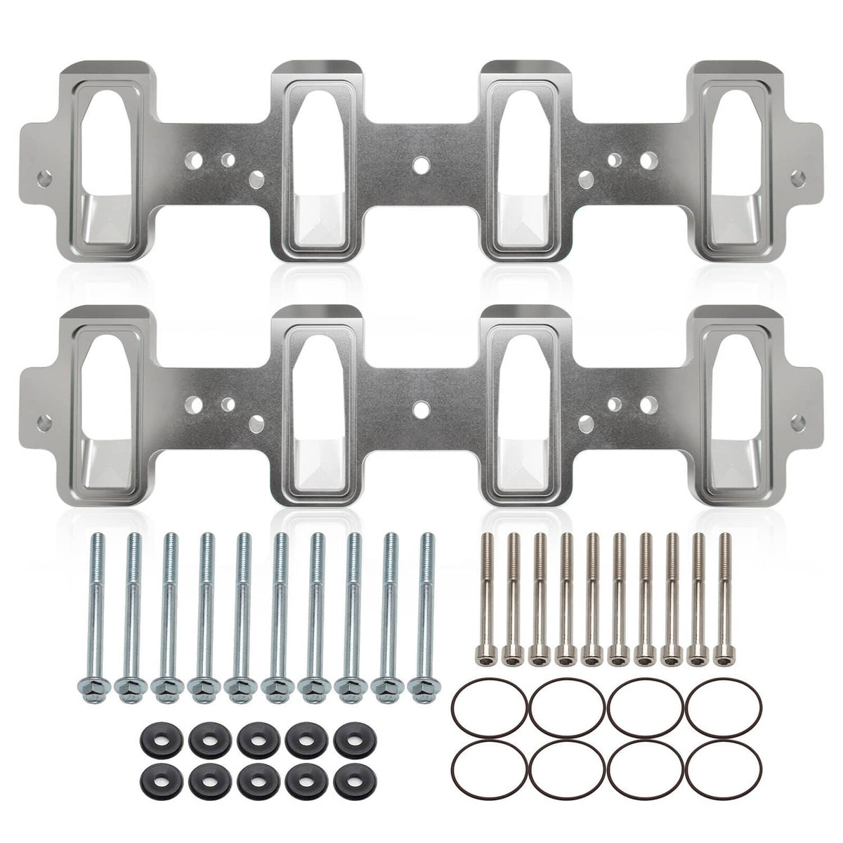 Bethesda Industrial LS Cathedral Port Cylinder Head to Rectangle Port 92mm 102mm Intake Manifold