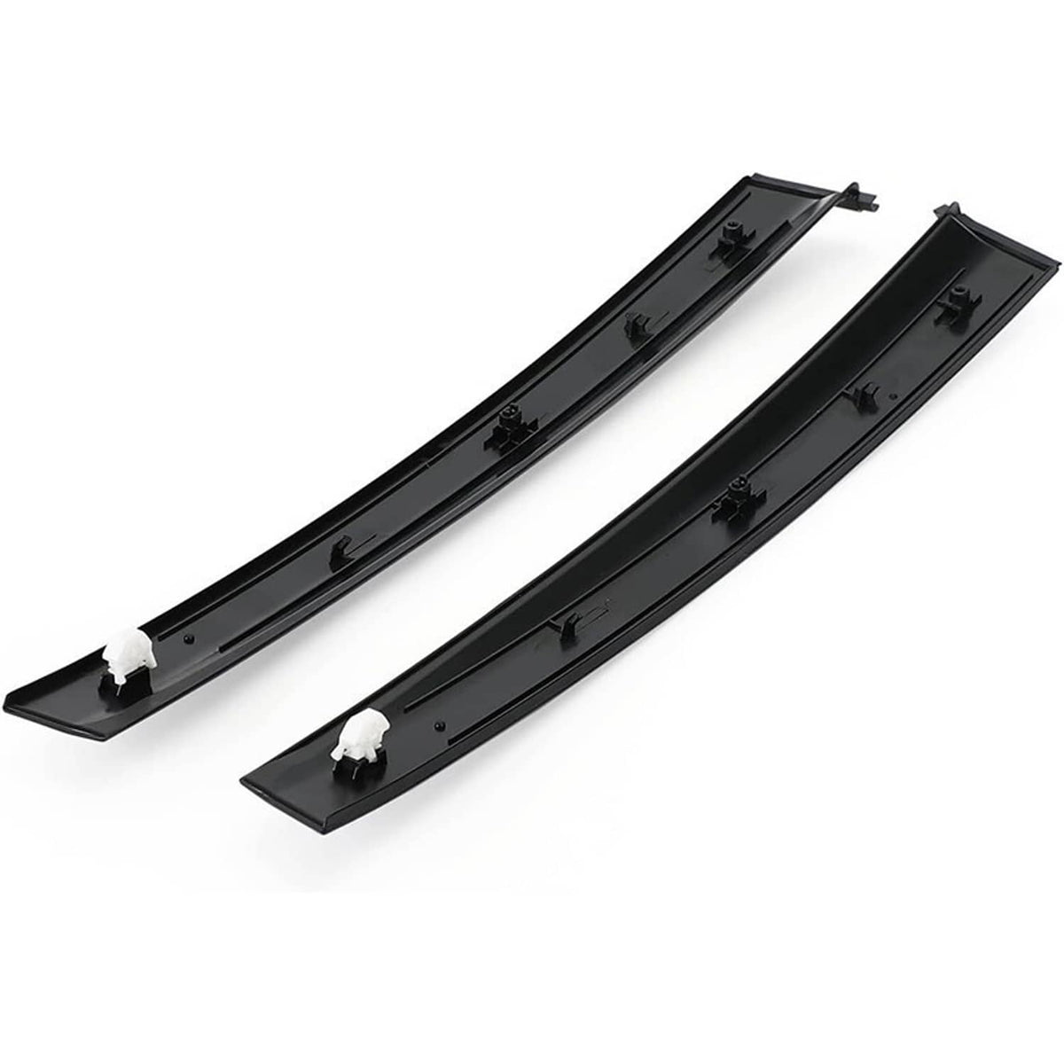 Bethesda Industrial Left & Right Side Window Molding Door Sash Trim For 1992-1995 Honda Civic Black