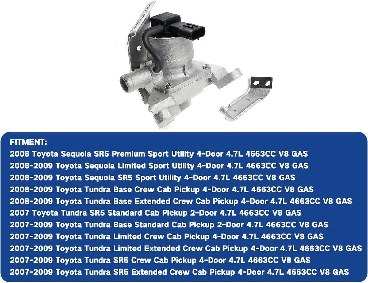 Bethesda Industrial 2x For 2007-09 Toyota Tundra 4.7L Secondary Air Injection Check Valve 2571050031