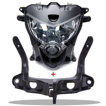 Bethesda Industrial Front Headlight+Upper Fairing Stay Bracket For Suzuki 2004-2005 GSXR750 GSXR600