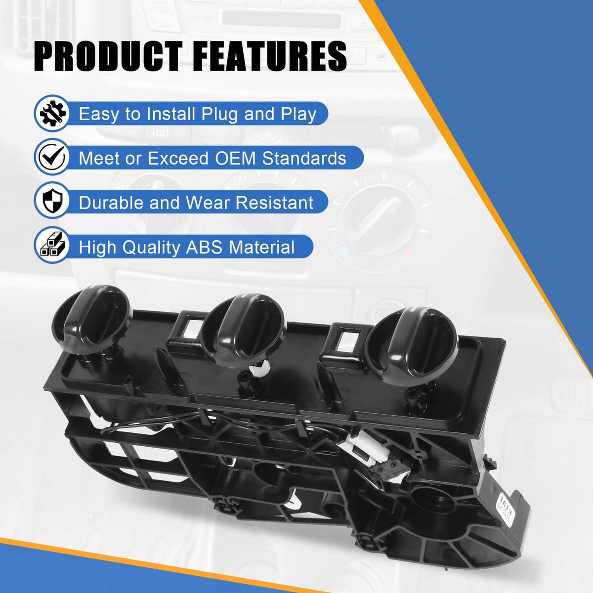 Bethesda Industrial For 2000-2006 Toyota Tundra AC A/C Climate Heater Control Manual 55910-0C010