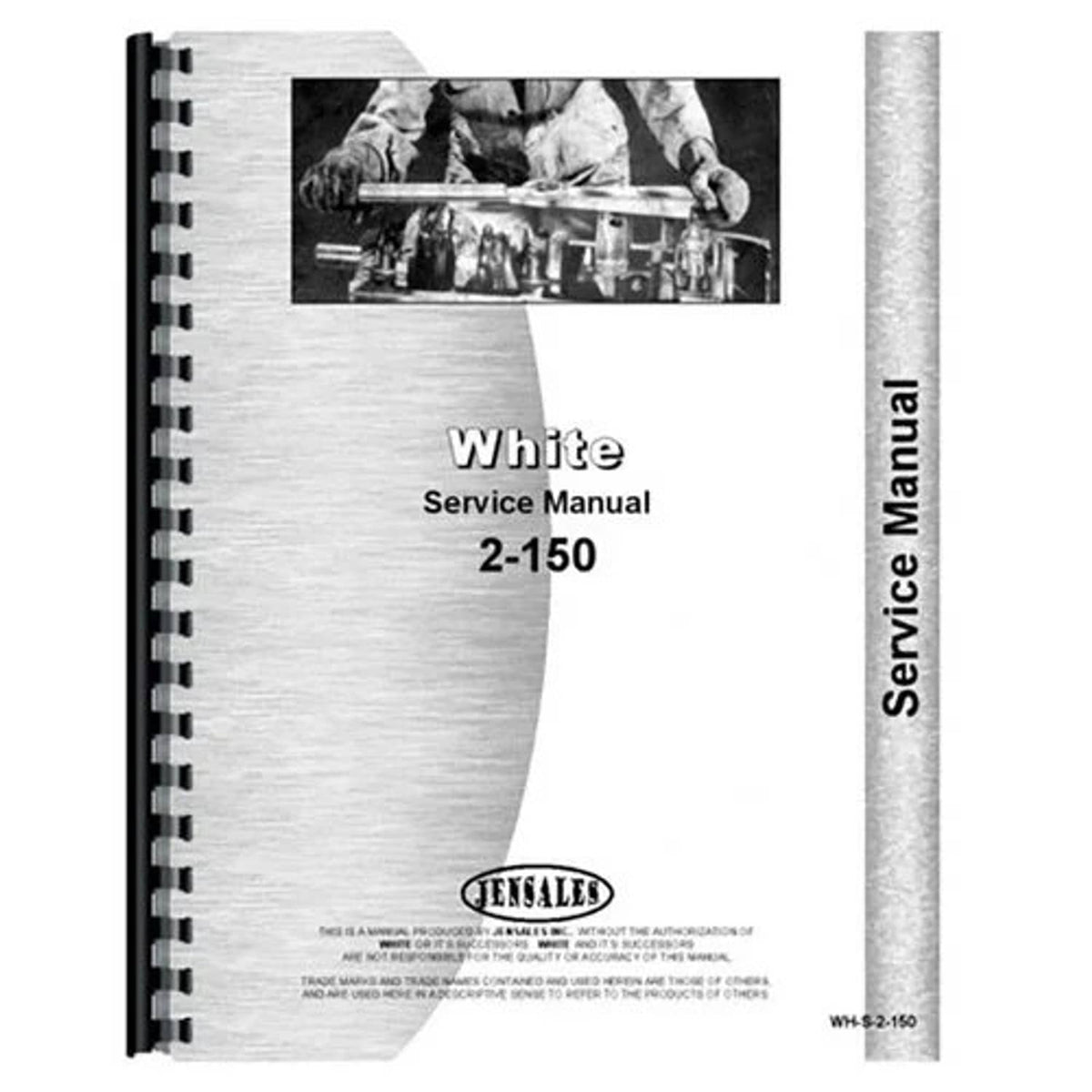 Bethesda Industrial Service Manual fits White 2-150