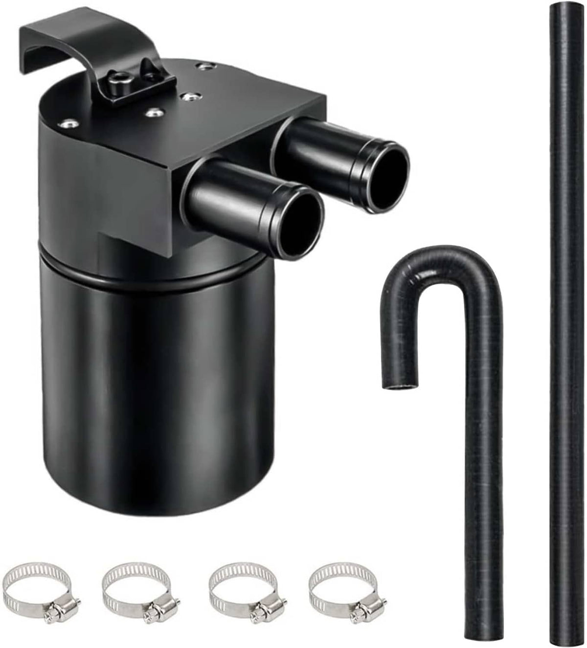 Bethesda Industrial Reservior Oil Catch Can Tank For BMW N54 335i 135i E90 E92 E82 2006-2010 Black