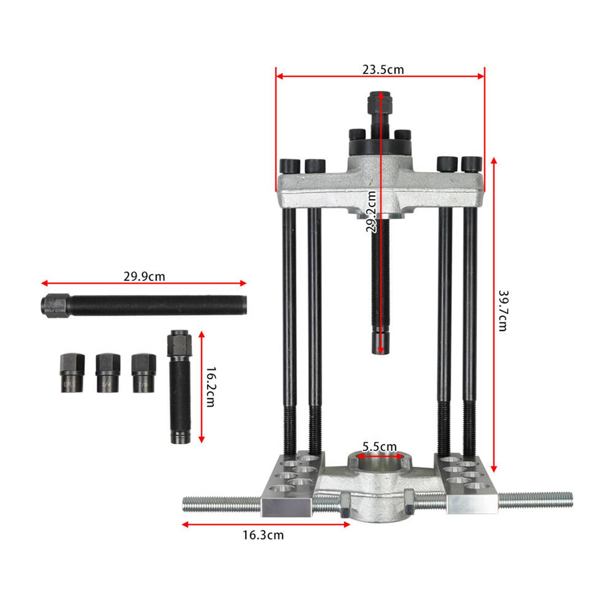 Bethesda Industrial 90150 King Pin Press Sturdy Repair Tool for Class 3-8 Heavy Duty Trucks New