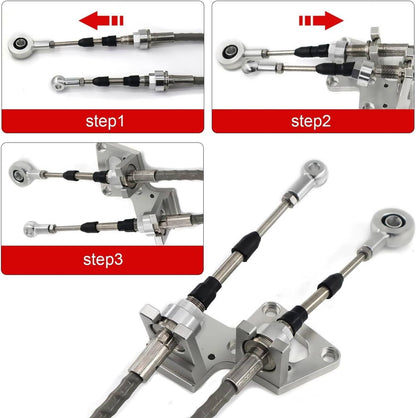 Bethesda Industrial Shifter Cables Shift Linkage For 2002-2006 RSX K20 K24 K Swap Series EG EK Civic