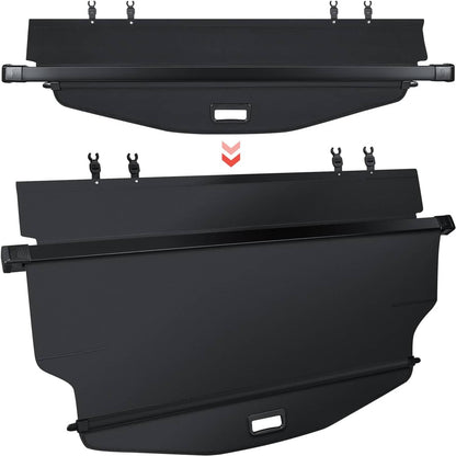 Bethesda Industrial Trunk Cargo Cover for Chevy Chevrolet Equinox GMC Terrain 18-25 Retractable Rear