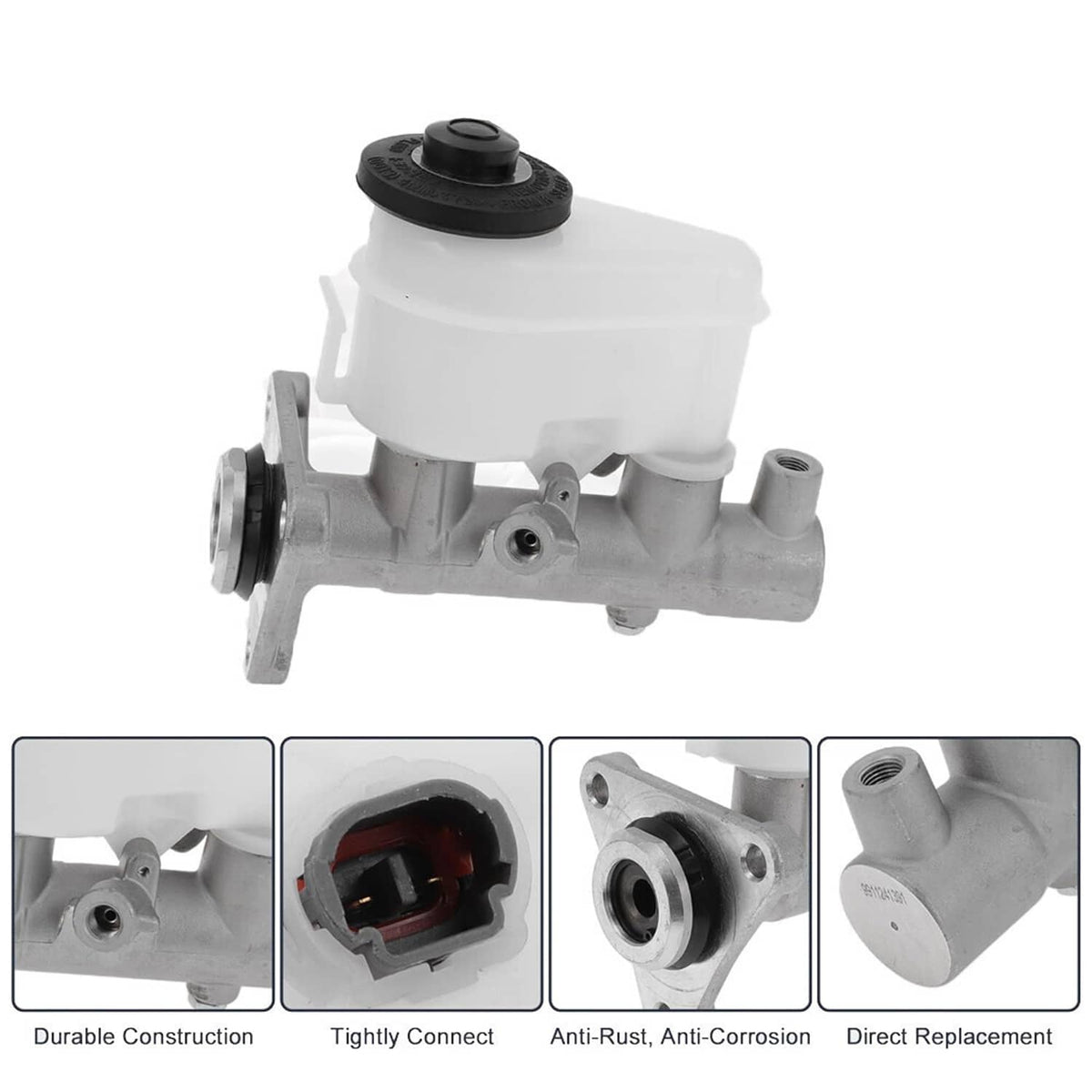 Bethesda Industrial Brake Master Cylinder For 1992-2002 Toyota Corolla 93-1997 Geo Prizm 1.6L/1.8L